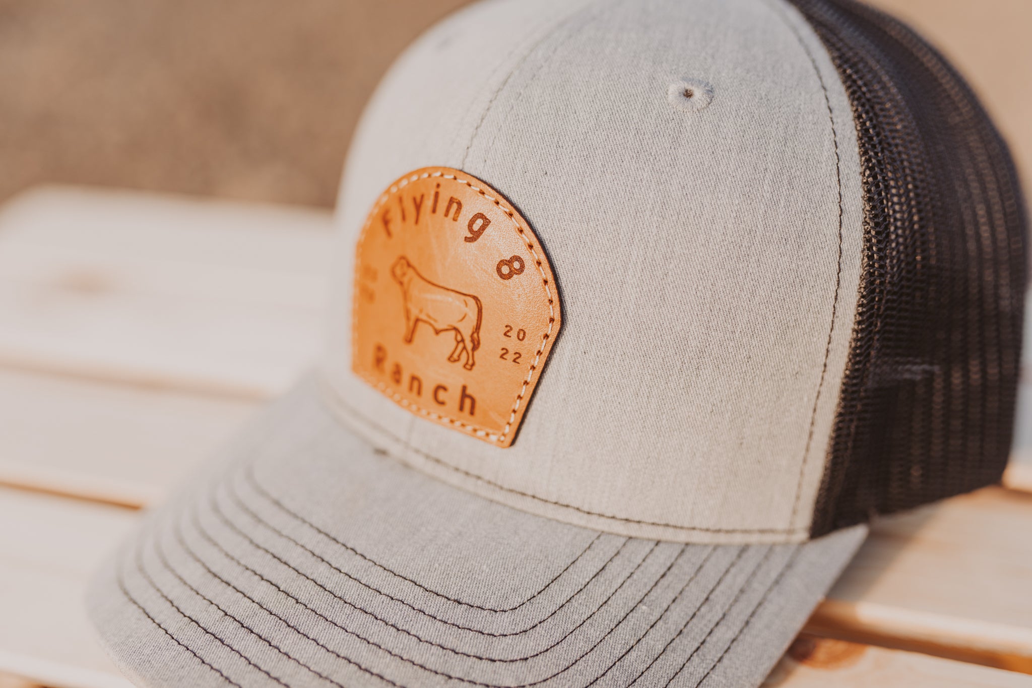 F8R Hat | Heather Grey/Black