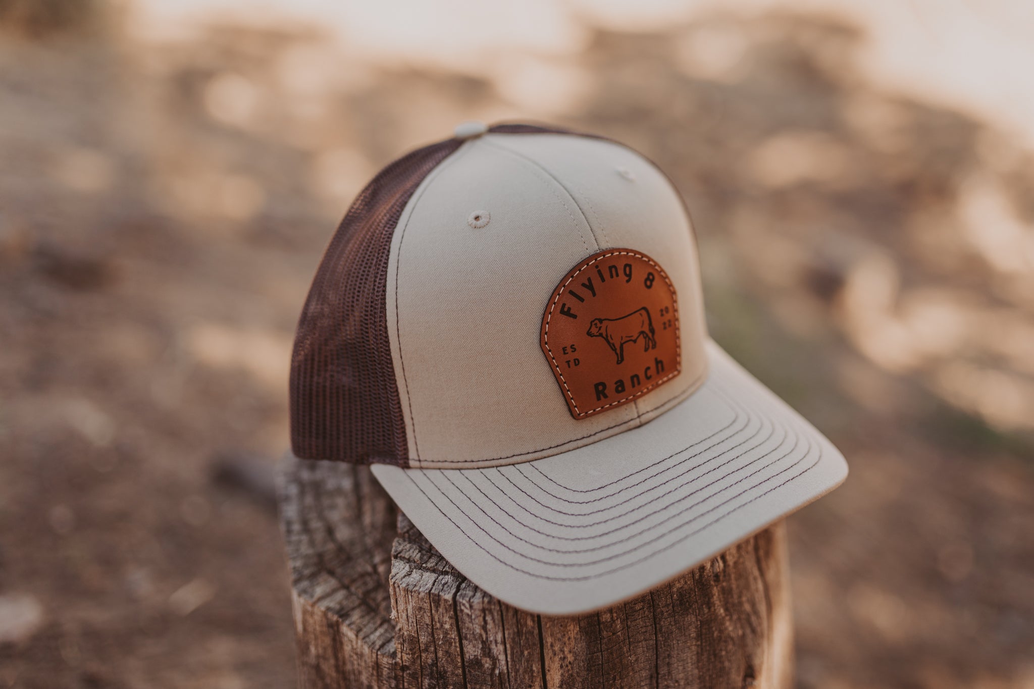 F8R Hat | Khaki/Coffee